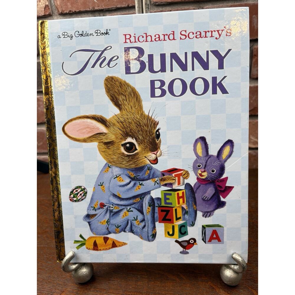 A Big Golden Book by Richard Scarry "The Bunny Book" 1983